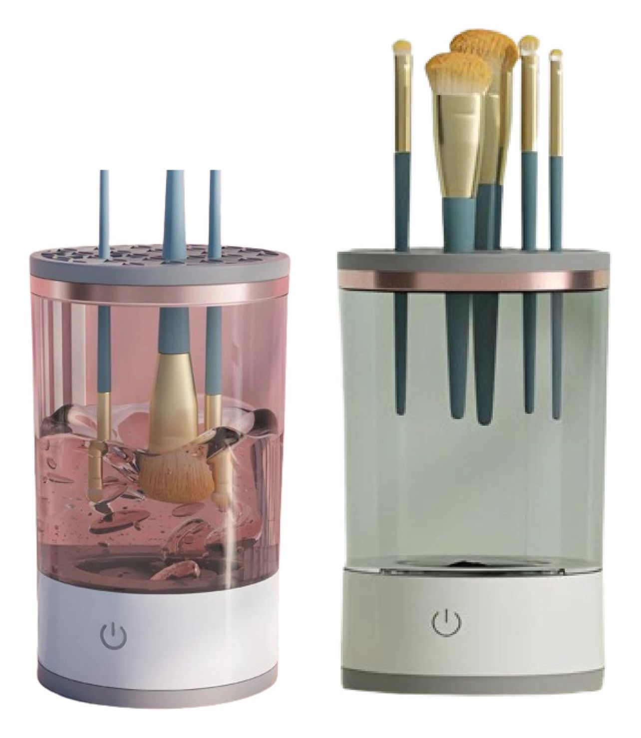 GLOWBRUSH™ – Lavadora Automática Para Brochas De Maquillaje.