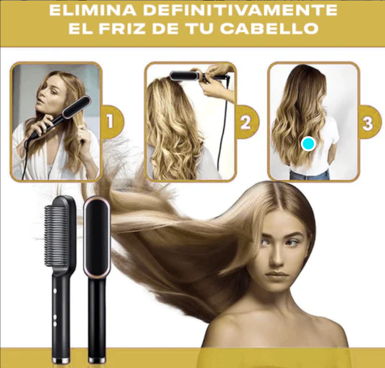 CEPRO™ - Cepillo Alisador 3 en 1.