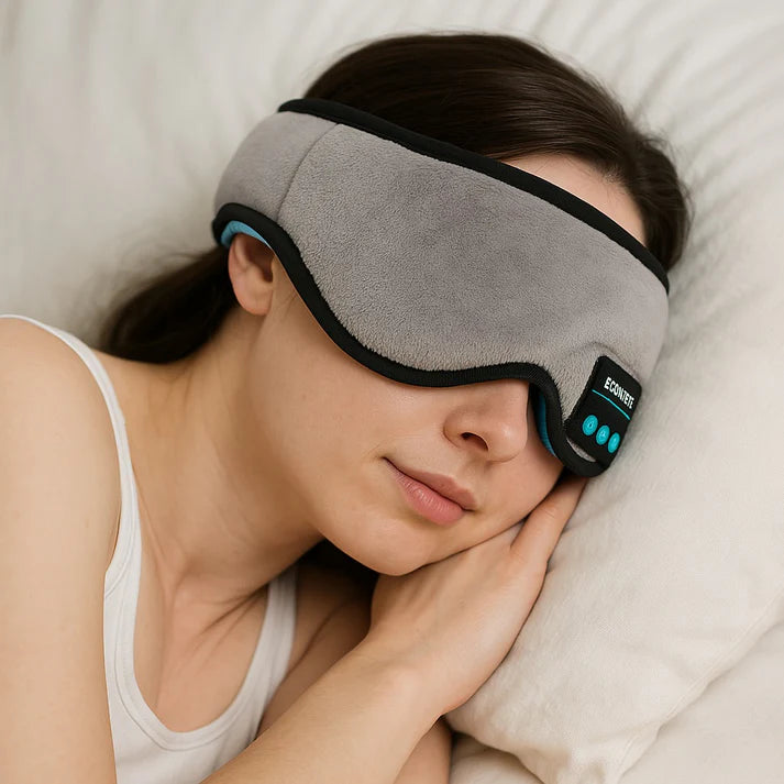 SLEEPSOUND ™-  Antifaz Con Audífonos Para Dormir