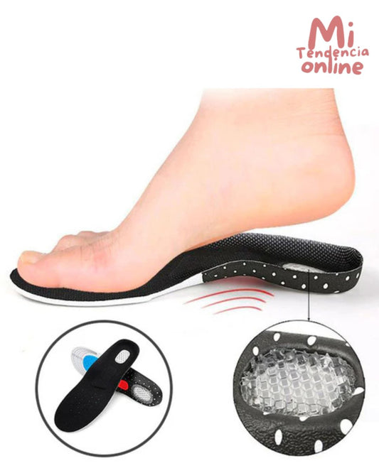 CONFORTFOOT™ - Plantilla Gel Ortopedica 4D Talla Ajustable.