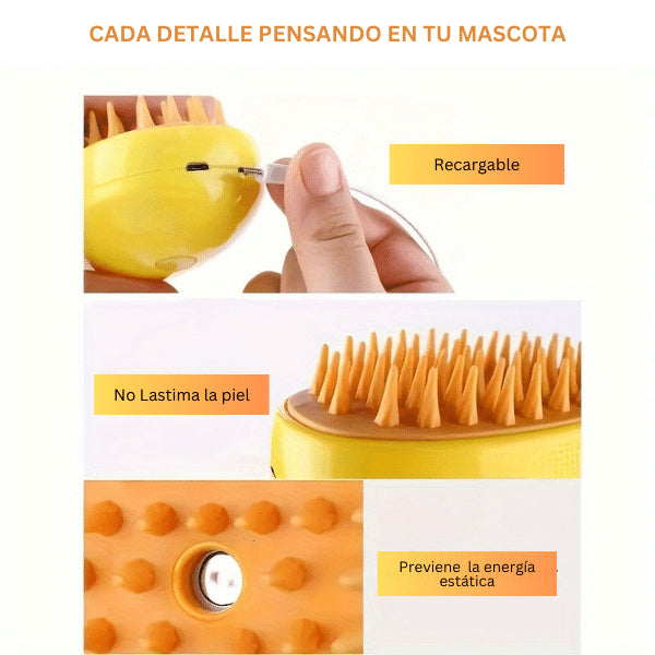 MOISTPAWS™ – Cepillo Humidificador Para Mascotas.