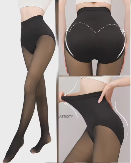 NATURALFIT™- Panty Efecto piel Con Faja Compresora de Abdomen