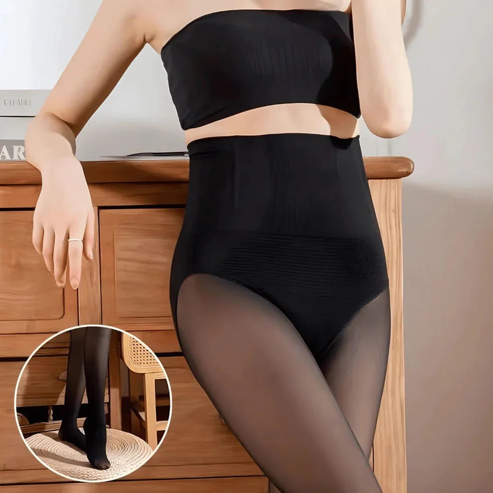 NATURALFIT™- Panty Efecto piel Con Faja Compresora de Abdomen