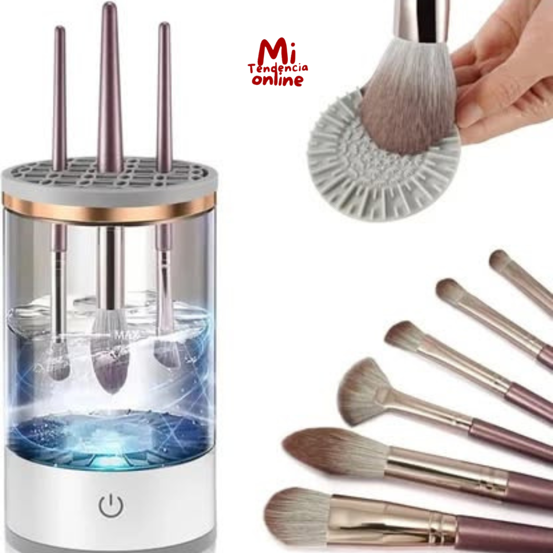 GlowBrush™ – Lavadora Automática para Brochas de Maquillaje