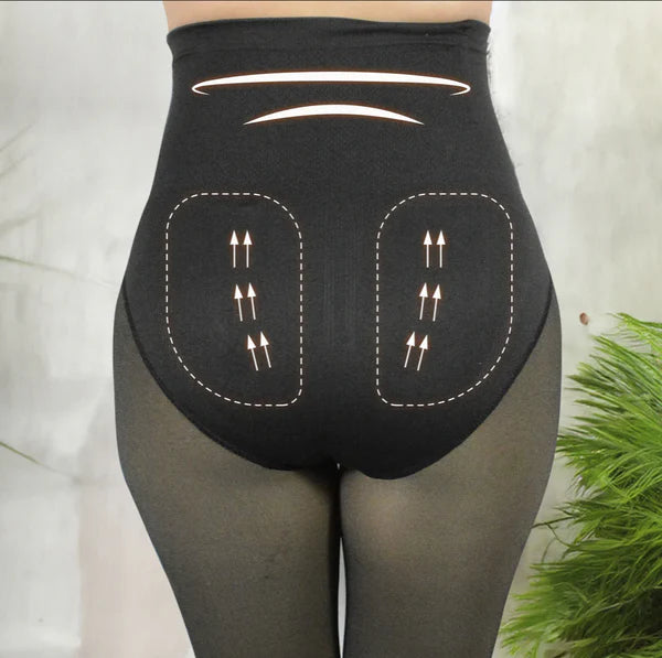 NATURALFIT™- Panty Efecto piel Con Faja Compresora de Abdomen