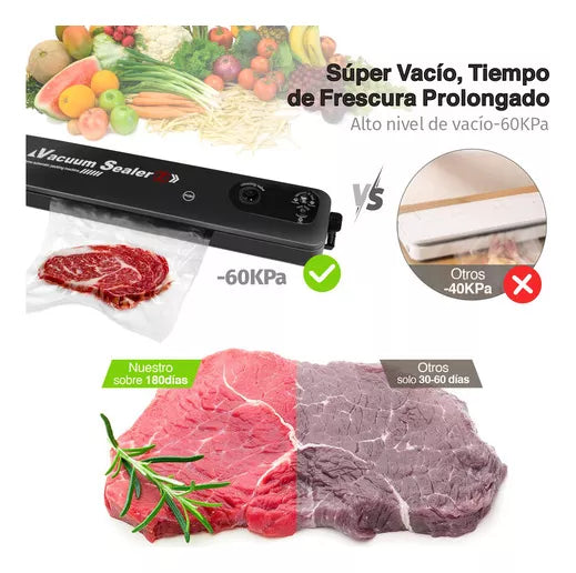 CURLERPRO™ - Sellador al Vacío + Regalo 5 Metros de Bolsa Selladora.