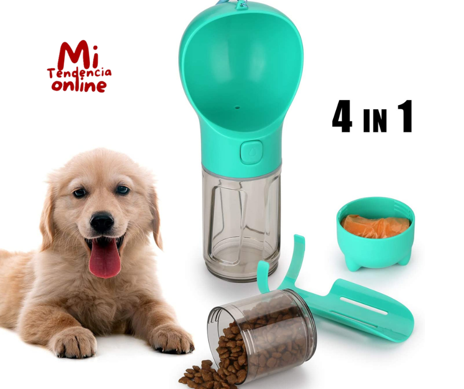 PetEase™ – Dispensador 4 en 1 para Mascotas