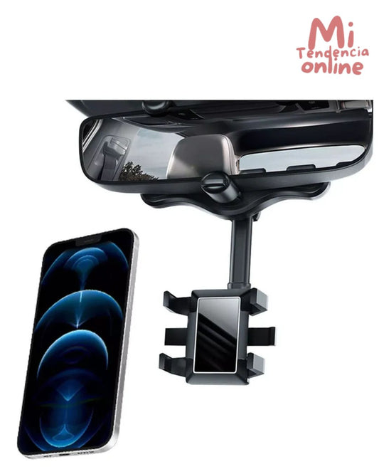 VIEWGRIP™ – Soporte Celular 360° Para Retrovisor.