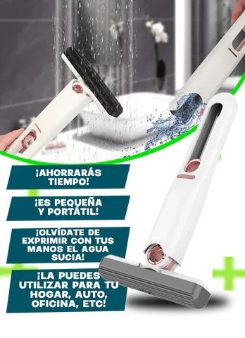CLEAN MOP ™- Mini Mopa Ultra Absorbente Autoexprim.