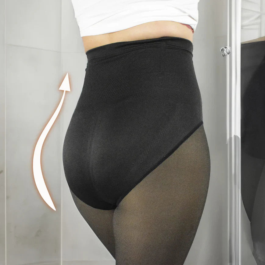 NATURALFIT™- Panty Efecto piel Con Faja Compresora de Abdomen